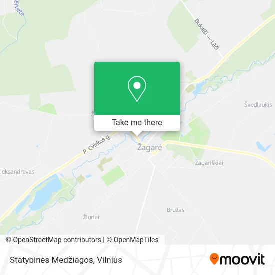 Карта Statybinės Medžiagos