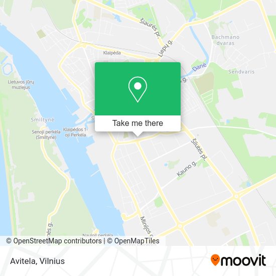 Карта Avitela