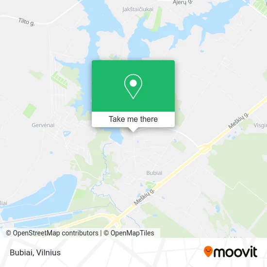Карта Bubiai