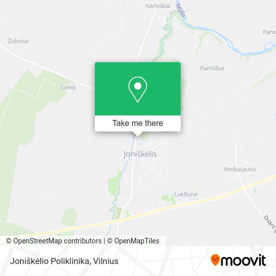 Карта Joniškėlio Poliklinika