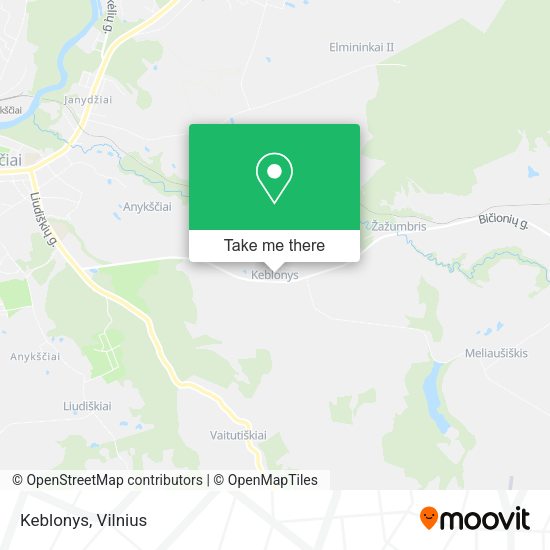 Карта Keblonys
