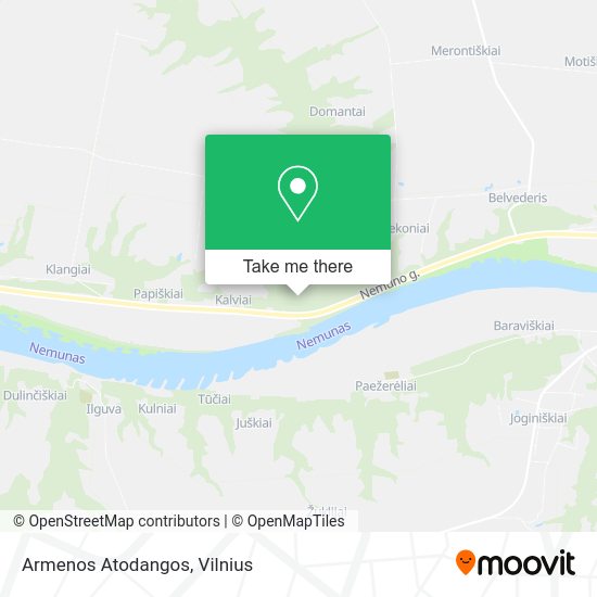 Карта Armenos Atodangos