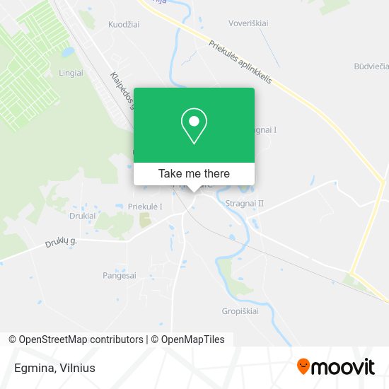 Карта Egmina