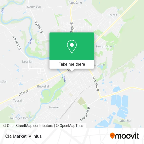Карта Čia Market