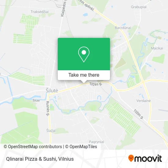 Карта Qlinarai Pizza & Sushi