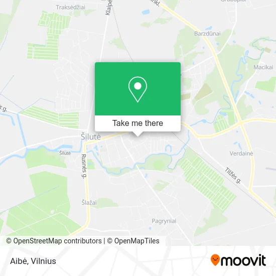 Aibė map