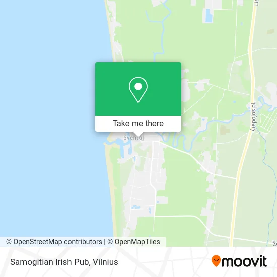 Карта Samogitian Irish Pub