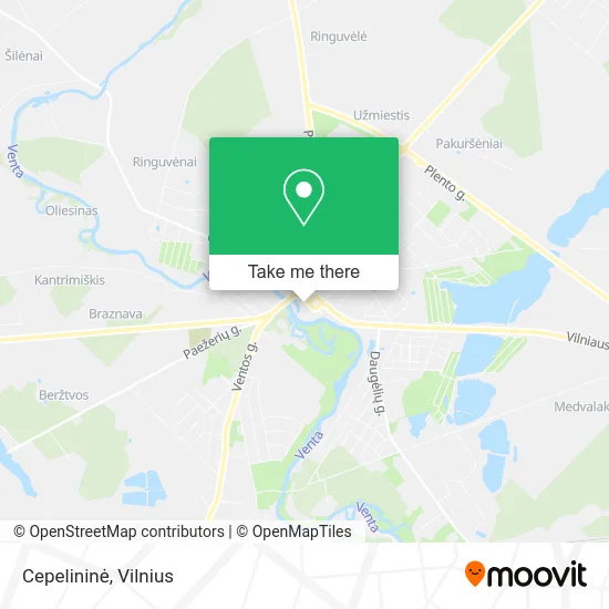 Карта Cepelininė