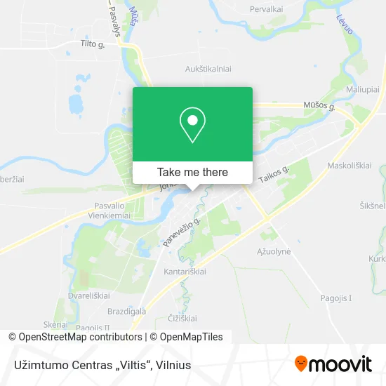 Užimtumo Centras „Viltis“ map