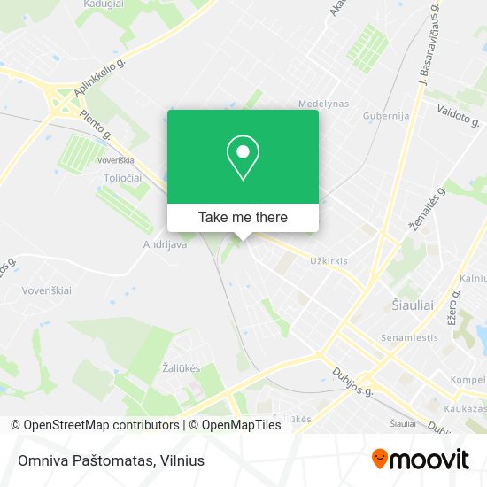 Карта Omniva Paštomatas