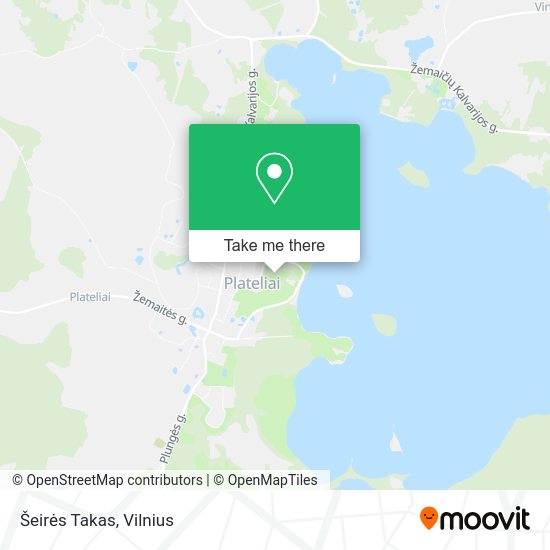 Карта Šeirės Takas