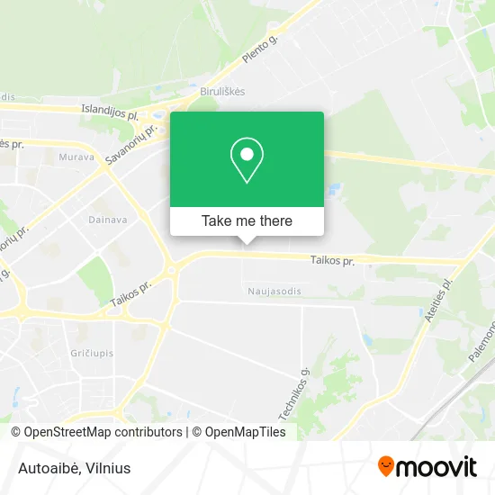 Карта Autoaibė