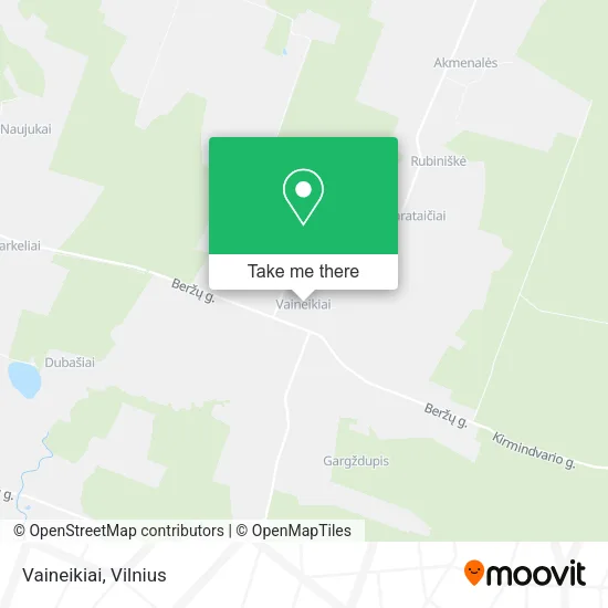 Карта Vaineikiai