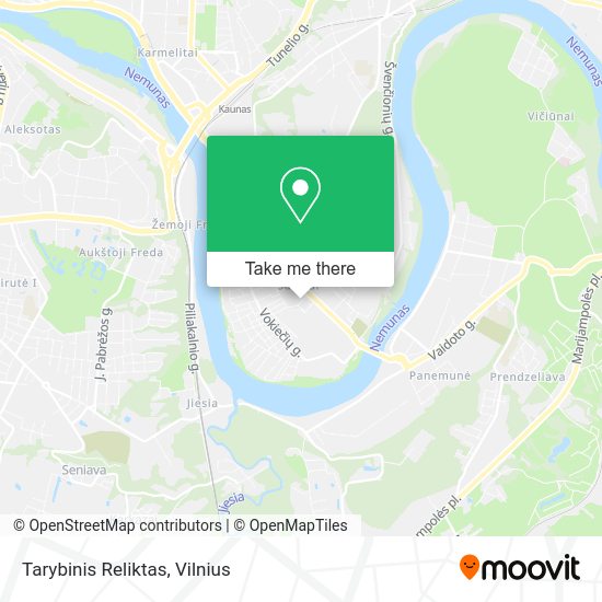 Карта Tarybinis Reliktas