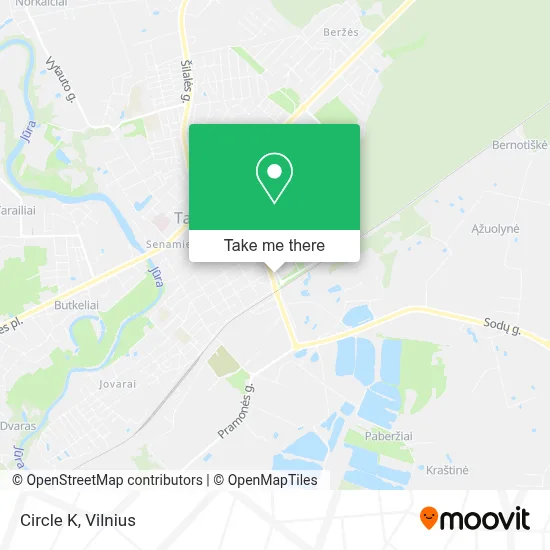Circle K map