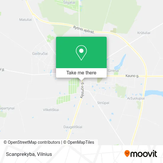 Карта Scanprekyba