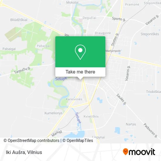 Карта Iki Aušra