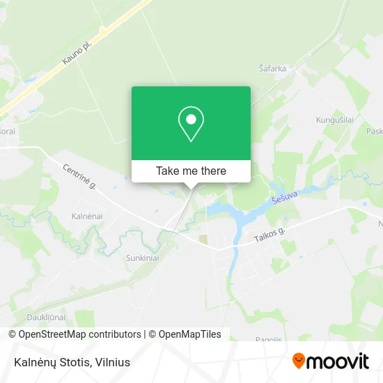 Kalnėnų Stotis map