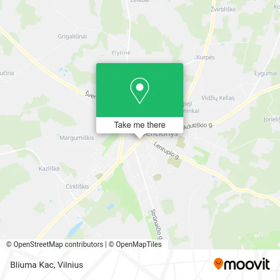 Карта Bliuma Kac