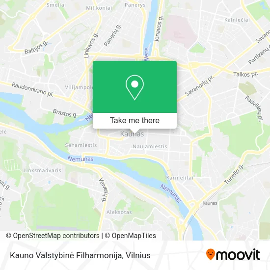 Kauno Valstybinė Filharmonija map