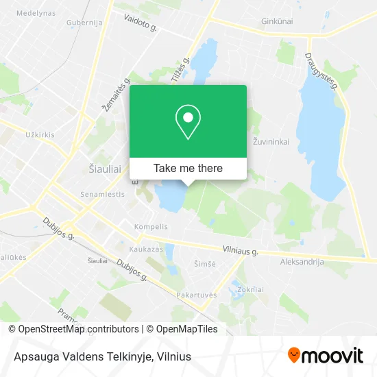 Карта Apsauga Valdens Telkinyje