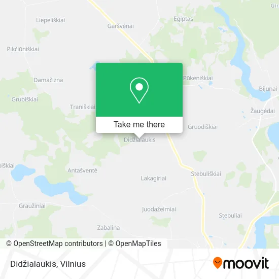 Карта Didžialaukis