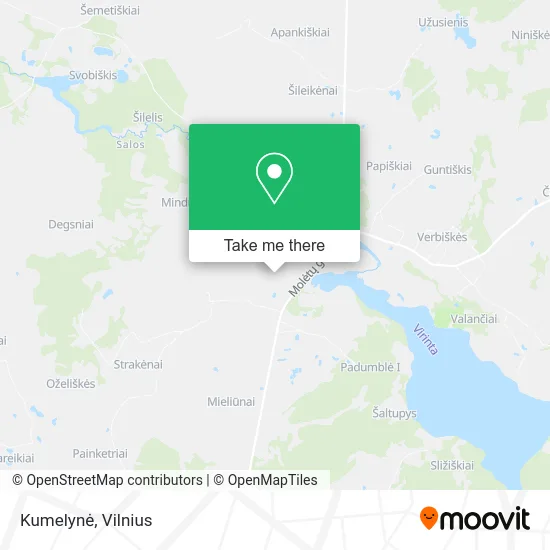 Карта Kumelynė