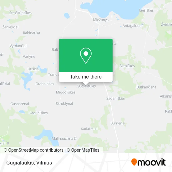 Карта Gugialaukis