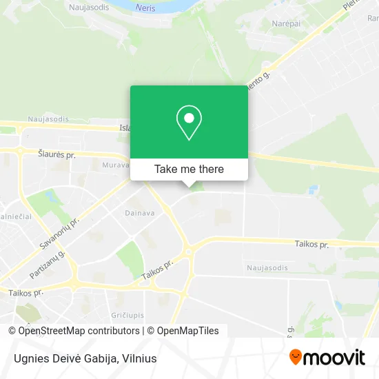 Карта Ugnies Deivė Gabija