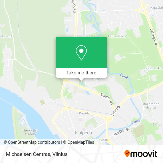 Карта Michaelsen Centras