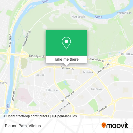 Карта Plaunu Pats