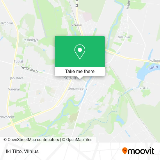 Карта Iki Tilto