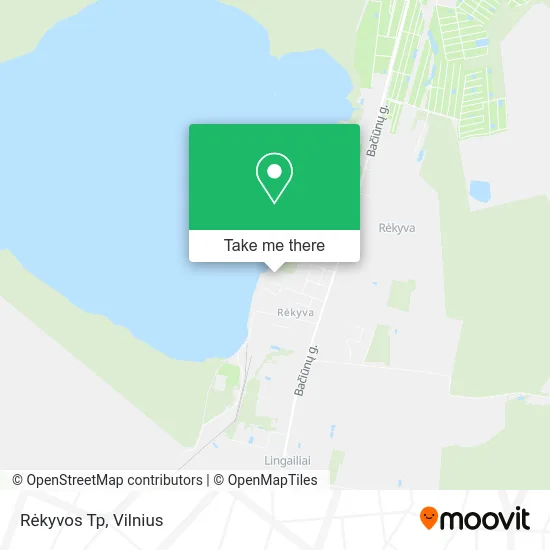 Карта Rėkyvos Tp