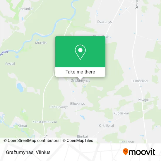 Карта Gražumynas