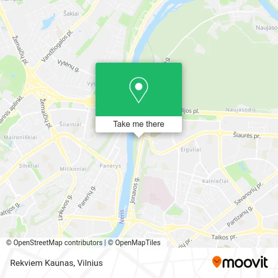 Карта Rekviem Kaunas