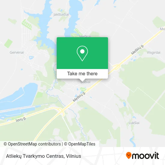 Карта Atliekų Tvarkymo Centras