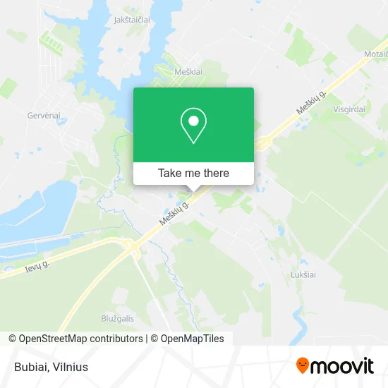 Bubiai map