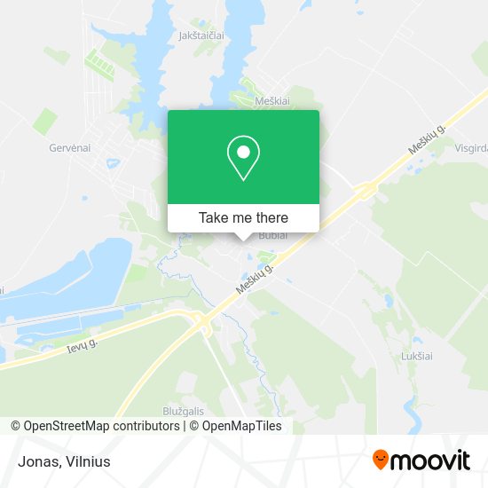 Карта Jonas