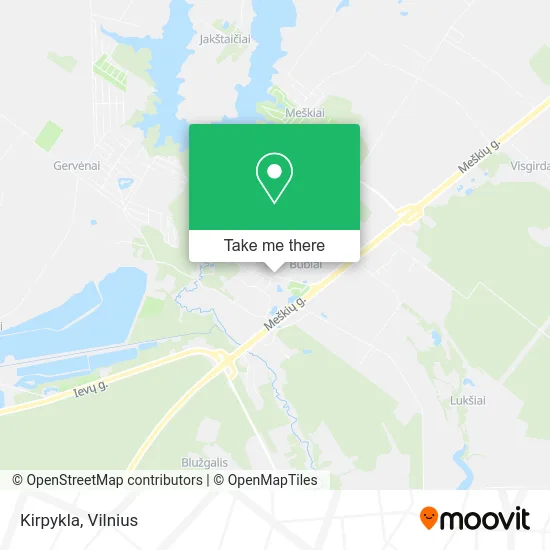 Карта Kirpykla