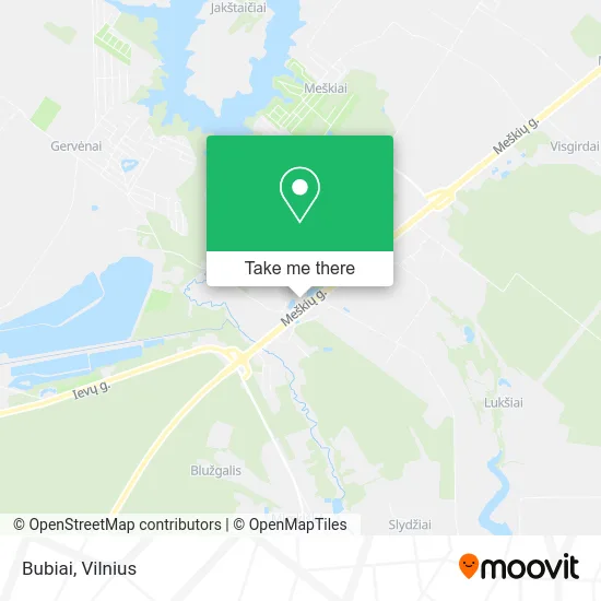 Карта Bubiai