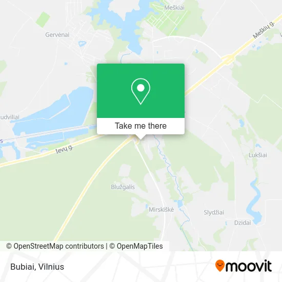 Карта Bubiai