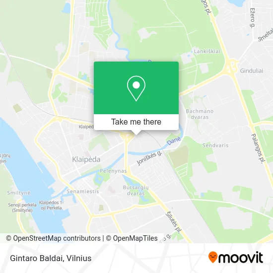 Карта Gintaro Baldai