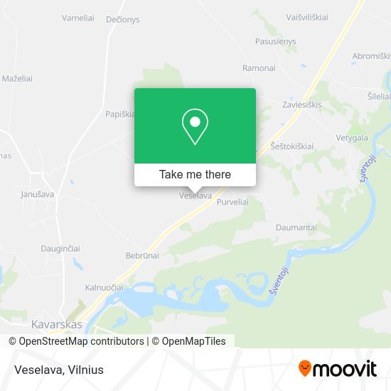 Карта Veselava
