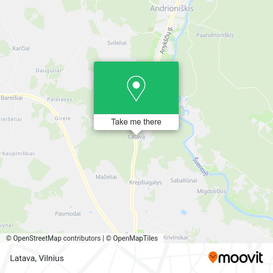 Карта Latava
