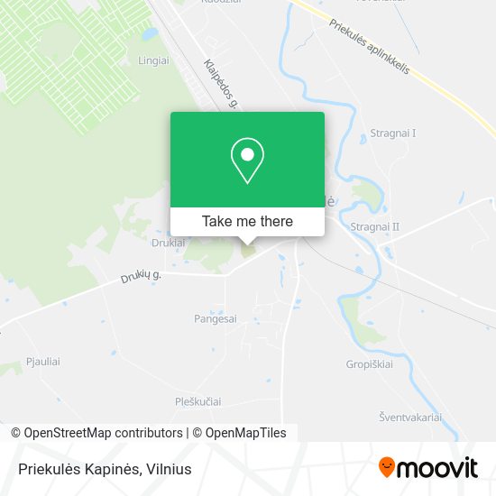 Карта Priekulės Kapinės