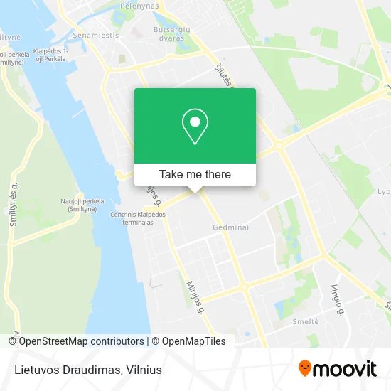 Карта Lietuvos Draudimas