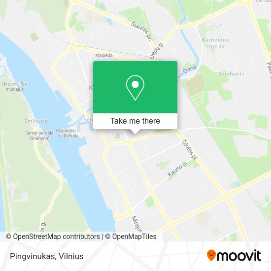 Карта Pingvinukas