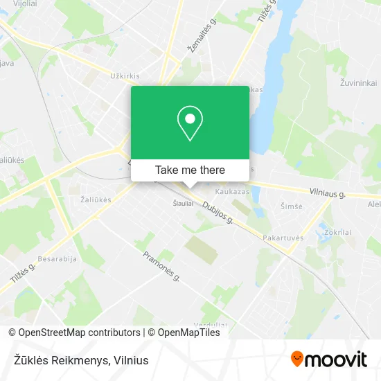 Карта Žūklės Reikmenys