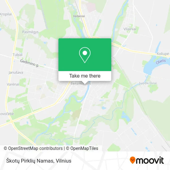 Карта Škotų Pirklių Namas