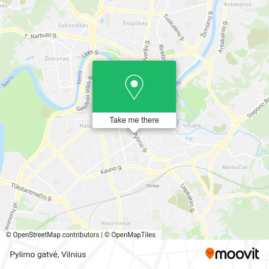 Карта Pylimo gatvė